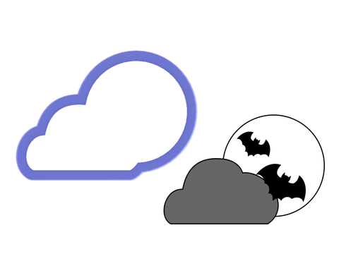 Full Moon Cookie Cutter