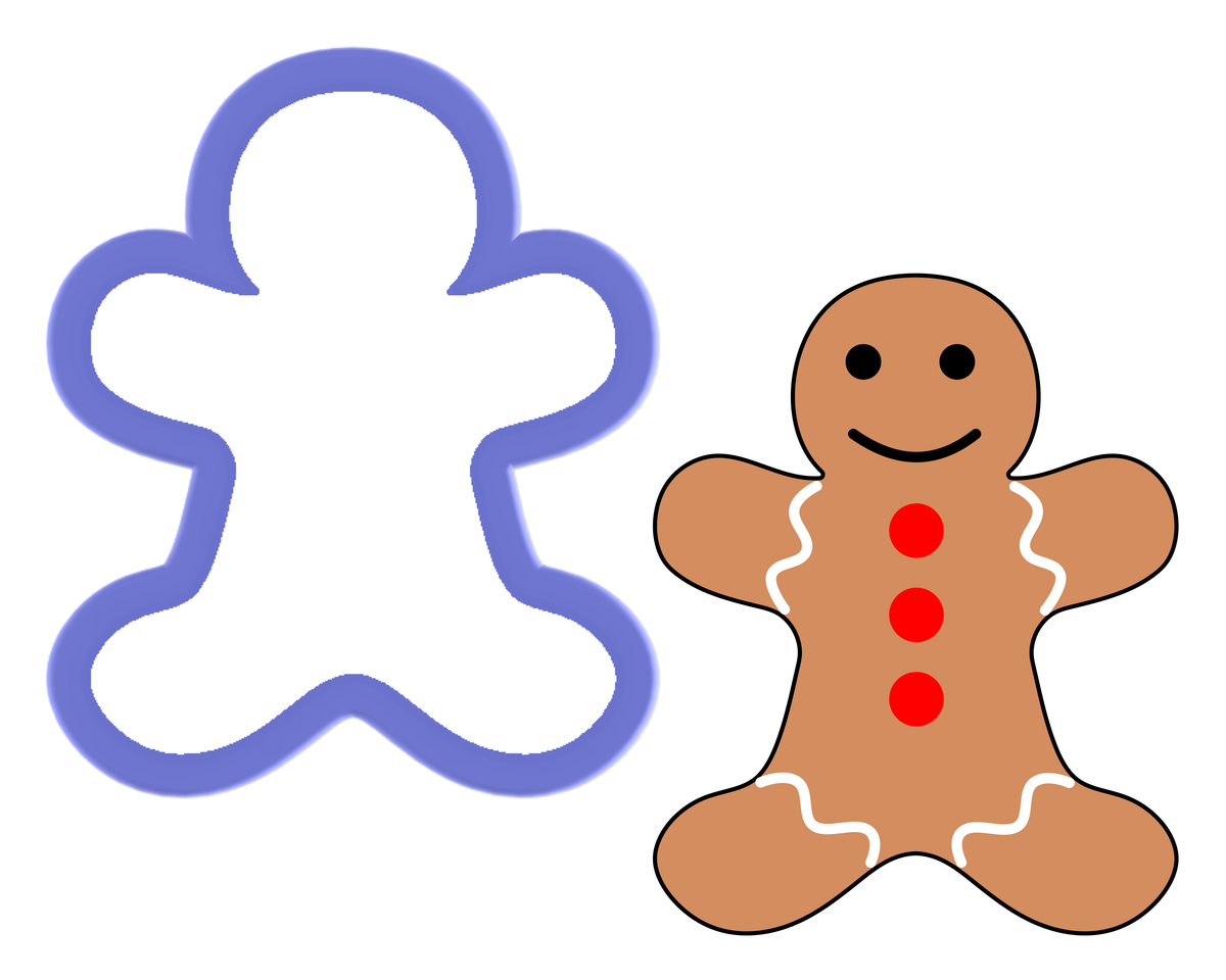 Gingerbread Man Cookie Cutter – The Cookie Cutter Club