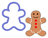 Gingerbread Man Cookie Cutter