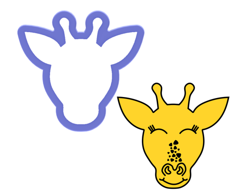 Giraffe Face Cookie Cutter