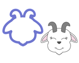 Goat Face Cookie Cutter