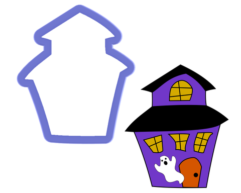 Haunted House Cookie Cutter