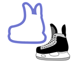 Hockey Skate Cookie Cutter