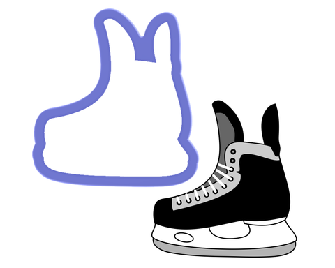 Hockey Skate Cookie Cutter
