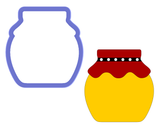 Jar-Honey, Cookie, Baby Food-Cookie Cutter
