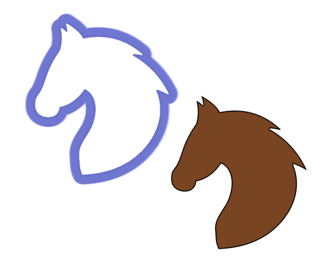Horse Head Cookie Cutter