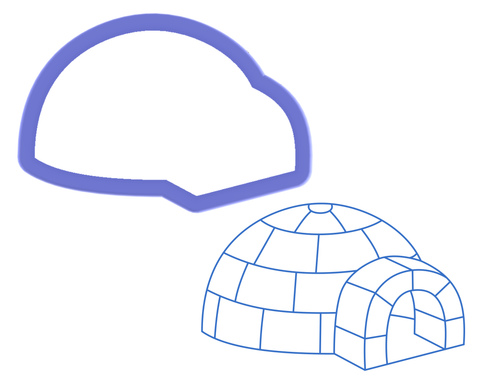 Igloo Cookie Cutter