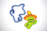 Cactus w/ Sombrero Cookie Cutter