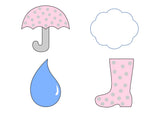 Rainy Day Cookie Cutter Set