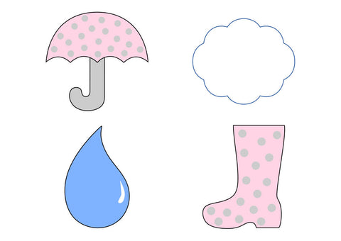 Rainy Day Cookie Cutter Set