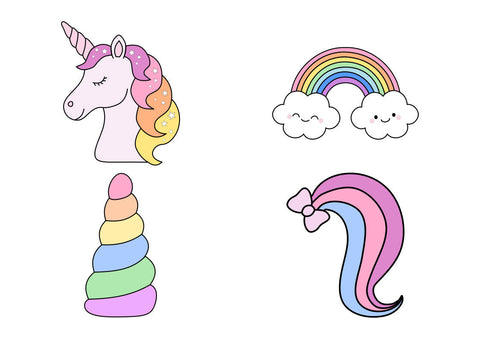 Unicorn Cookie Cutter Set