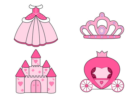 Princess Cookie Cutter Set