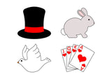 Magician Cookie Cutter Set