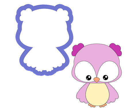 Owl #2 Cookie Cutter