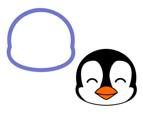 Penguin Face Cookie Cutter