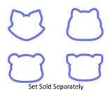 Squirrel Face - Chipmunk Face Cookie Cutter
