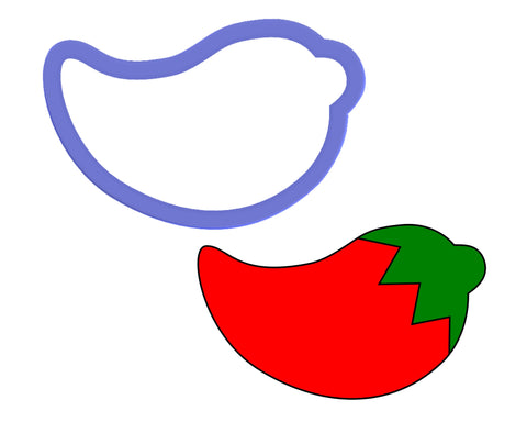Chili Pepper #2 Cookie Cutter