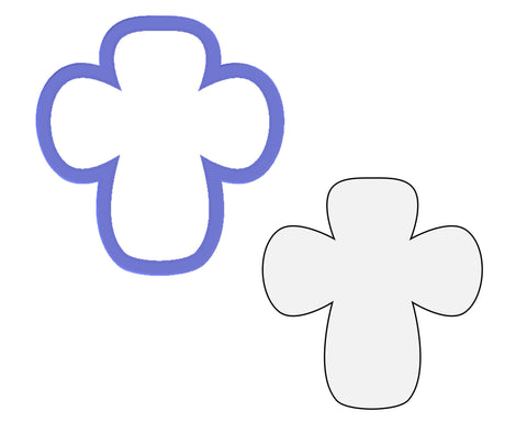Cross #4 Cookie Cutter