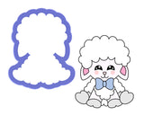 Sheep Sitting Cookie Cutter
