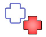 Plus Sign - Red Cross Cookie Cutter