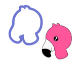 Flamingo Head Cookie Cutter