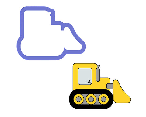 Bulldozer Cookie Cutter