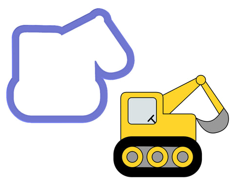 Excavator - Digger Cookie Cutter