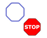 Octagon Cookie Cutter