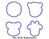 Lion Face #2 Cookie Cutter