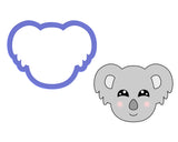 Koala Face #2 Cookie Cutter