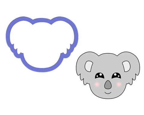 Koala Face #2 Cookie Cutter