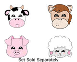 Cow Face #2 Cookie Cutter