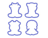 Farm Animals Sitting Cookie Cutter Set
