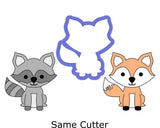 Woodland Creatures 4-Piece Cookie Cutter Set