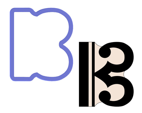 Alto Clef Cookie Cutter