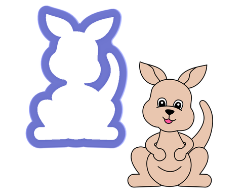 Kangaroo Cookie Cutter