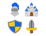Knight Cookie Cutter Set