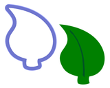 Leaf #2 Cookie Cutter