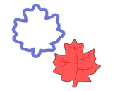 Leaf #5 Cookie Cutter