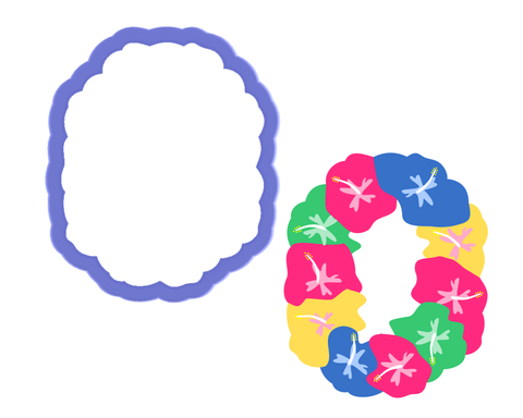 Lei Cookie Cutter