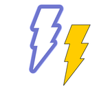 Lightning Bolt Cookie Cutter