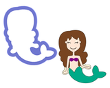Mermaid Cookie Cutter