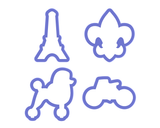 Paris Cookie Cutter Set