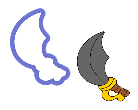Pirate Sword Cookie Cutter