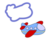 Plane #2 Cookie Cutter