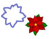 Poinsettia Cookie Cutter