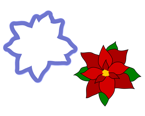 Poinsettia Cookie Cutter