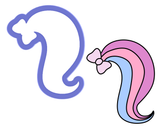 Ponytail Cookie Cutter