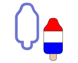 Popsicle #2 Cookie Cutter