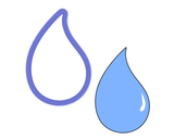 Rain Drop Cookie Cutter